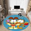 1pc Garfield Chair Carpet for Office Non-Slip, Soft & Comfortable, Carpet for Office, Gaming, Lightweight Round Floor Mat