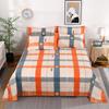 Printed Simple Bed Sheet Dormitory Pure Washed Cotton Single Double Bed Skin-friendly Comfortable Bed Sheet