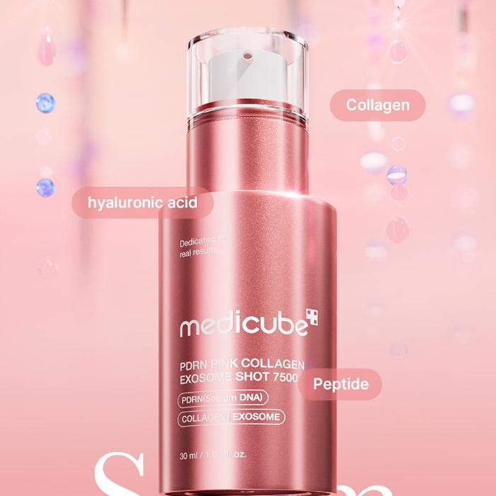 Medicube PDRN Pink Collagen Exosome Shot 7500 30ml