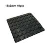 Strong Self-Adhesive Clear Door Stopper Rubber Damper Buffer Cabinet Bumpers Furniture Dots Cushion Protective Pads Tiny Bumpons
