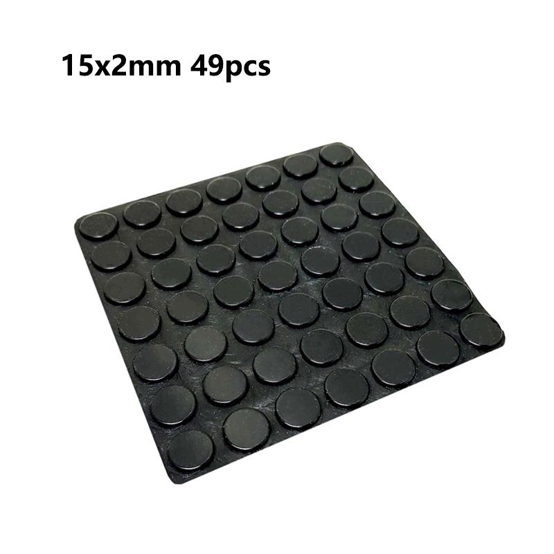 Strong Self-Adhesive Clear Door Stopper Rubber Damper Buffer Cabinet Bumpers Furniture Dots Cushion Protective Pads Tiny Bumpons