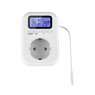 Intelligente WLAN-Steckdose mit Temperaturregelung & Timer-Funktion, Heavy Duty 15A 2500W für Aquarien, Terrarien, Tankheizungen, Lüfter