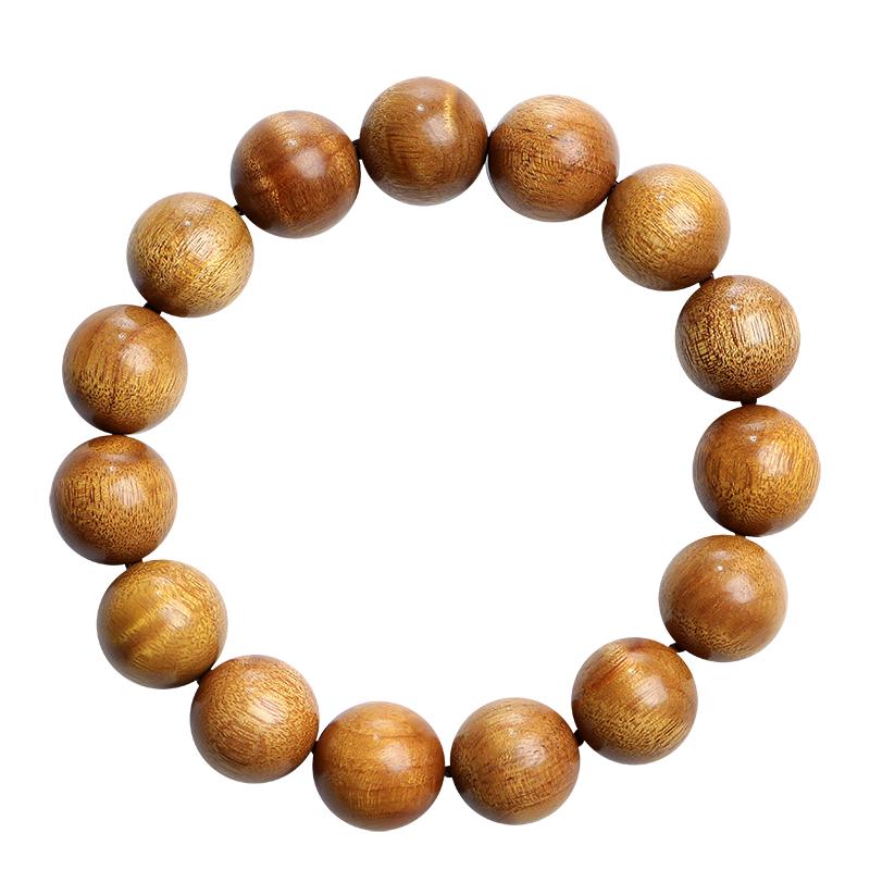 Jinsinan Wood Prayer Beads Bracelet