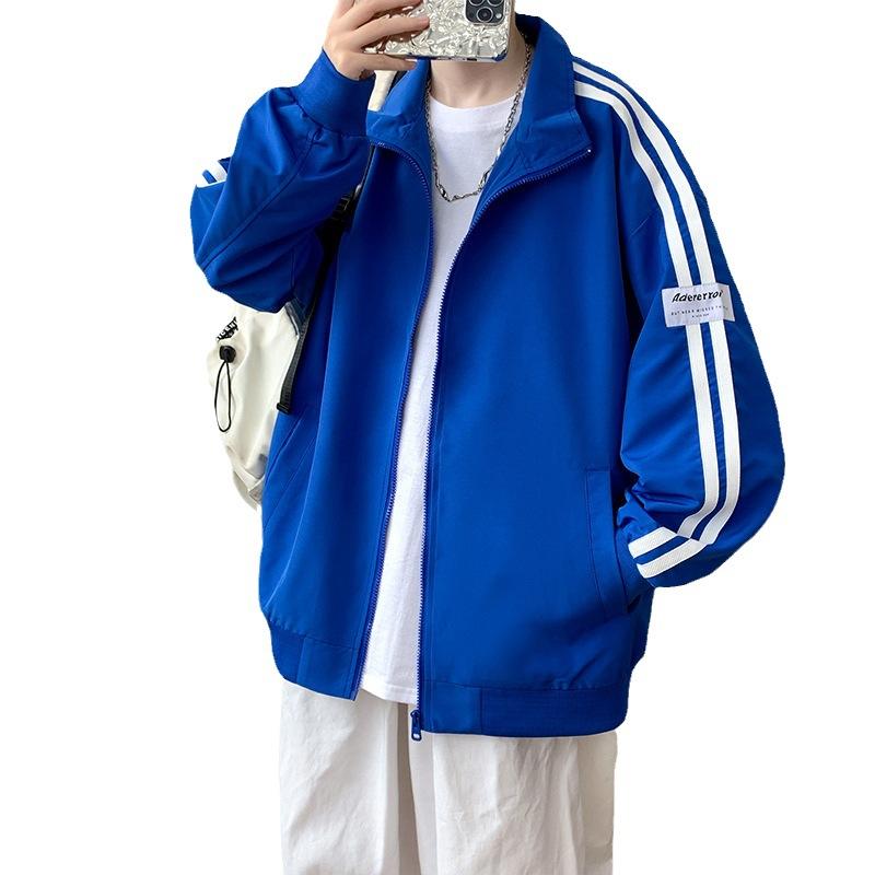 Autumn on New Men Casual Collars Mountaineering Sports Windproof Waterproof Jacket Fashion Trend Coat Men