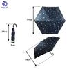 Sanrio Kuromi Folding Umbrella 50cm For Both Sunny and Rainy Days UV Protection Light Blocking RPJ Set Sekizawa Folding Umbrella Black 99.9%