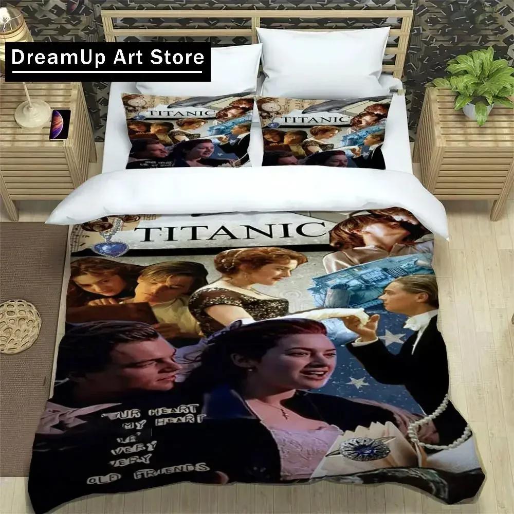 3D Print Titanic Leonardo DiCaprio Bedding Set Boys Girls Twin Queen Full Size Duvet Cover Pillowcase Bed Adult Fashion