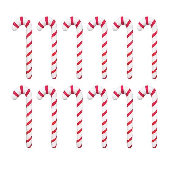 Candy Canes Balloons for Christmas Decorations Large Candy Sticks