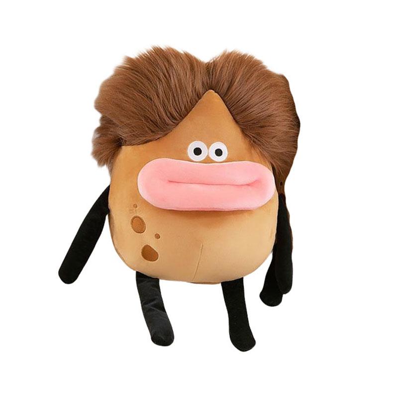 

Mouth Sausage Adorable Potato Plush Doll Stuffed Toy Child Gift Room Decoration Sausage,30cm/11.81in