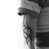 2 Pcs Stylish 3D New Man's Half Sleeve Arm Temporary Totem Tattoo Stickers Body Art Tatoo