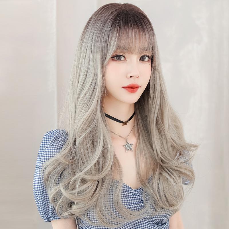 Long Curly Hair Wig for Women - Natural Sweet Style
