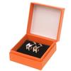 Used AUTHENTIC HERMES Cardue H H-cube Pierce Creme