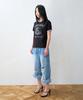 THEVINYLHOUSE Nobody Work Ringer Tee Black