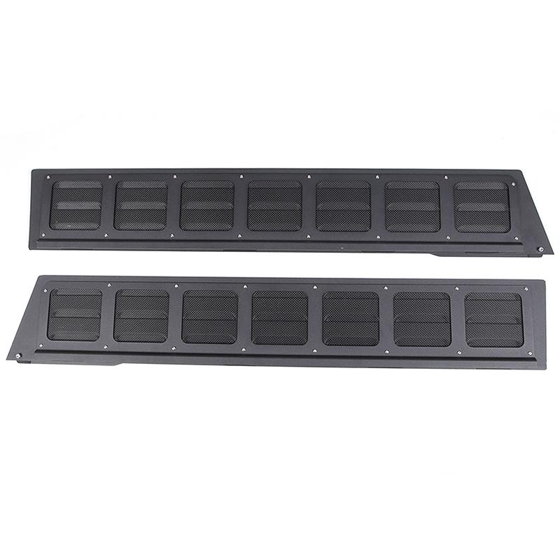 Car Front Side Window Ventilation Panel Decoration Aluminum Alloy For Toyota FJ Cruiser 2007-2026 Modification Accessories