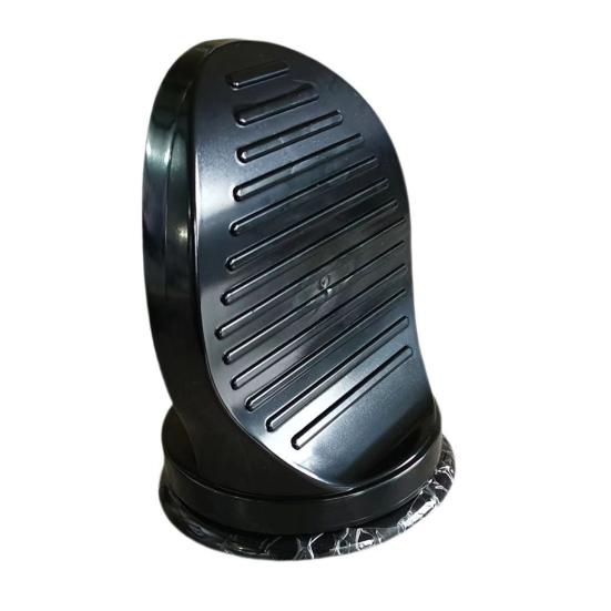 

Нескользящий стул для душа с педалями и простой установкой, эргономичный качающийся стул для ног, улучшение осанки чёрный