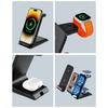 3 In 1 Wireless Charger Stand Fast Charging Station Dock For iPhone 16/15/14/13 Pro Max  iWatch 9/8/7/6/5 Airpods 3/2