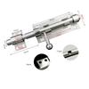Door Bolt Lock Latch Stainless Steel Lock Latch For Home Hardware Gate Safety Door Bolt  Window Catch Sliding Door Lock Silver