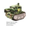 Tank Plyslegetøj Simulationsmodellering Pentagrammøn Camouflage Soveledsager Krammepude Børne Plysdukke Pudelegetøj Drengelegetøj Gave