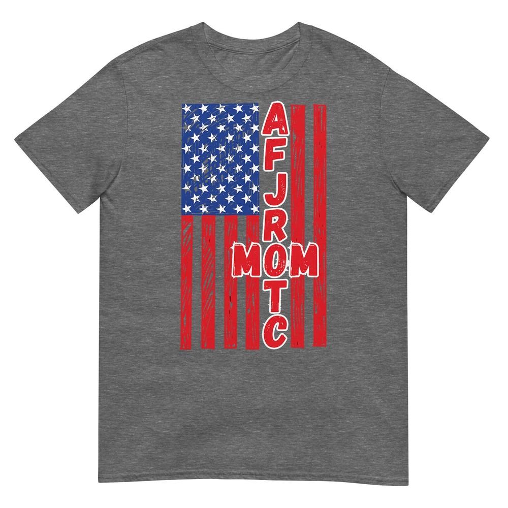 Afjrotc Mom American Flag Military Junior Rotc Cadet Mother Tshirt