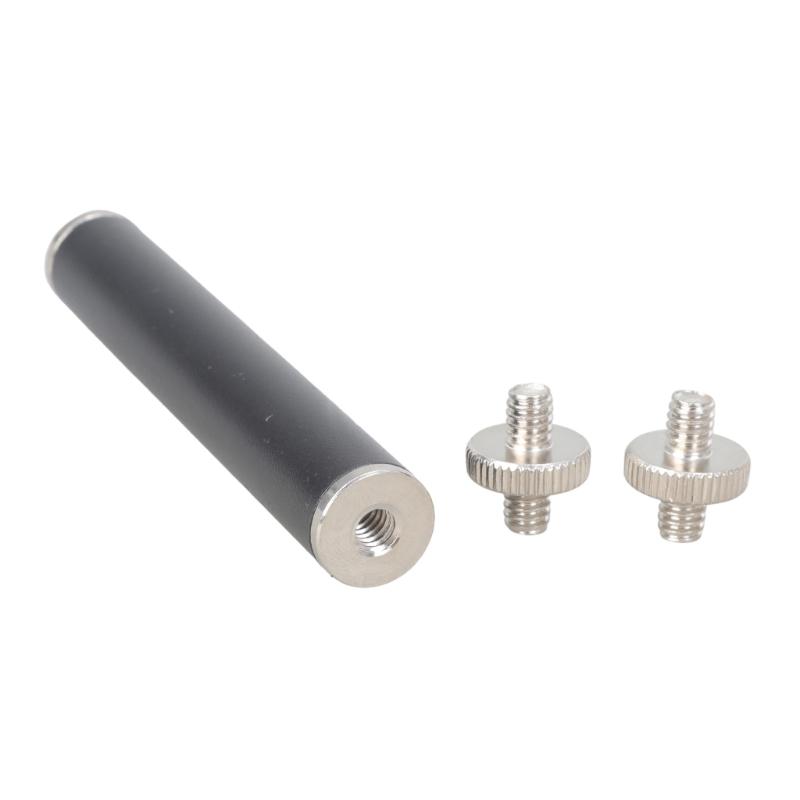 1/4" Male to Male Iron Extension Rod for Camera Mounts Tripods Adapters Light Stands Photography Gear Threaded Connectors Accessories