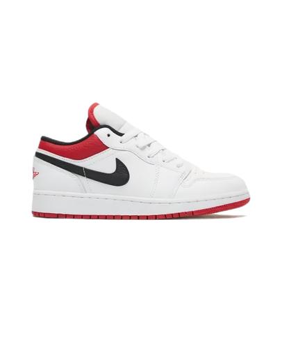 Air Jordan 1 Low White Gym Red 553560-118