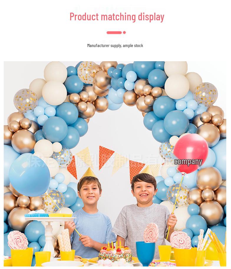 Sada balónků v jednotné barvě pro svatby, Valentýna a tématické večírky