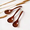 Japanese Wooden Curved Handle Stirring Spoon