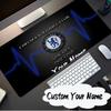 Custom Name Mouse Pad Chelsea Football Club Crest Mouse Pad, Gaming Mouse Pad, Keyboard Pad, Desk Decor for Computer Notebook Fan Birthday Gift