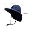 Youth Sun Protecting Hat Trendy Portables Hat Gentleman Fashion Vacation Hat for Various Outdoor Activity