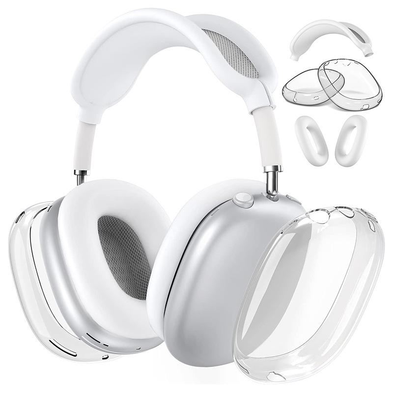 AirPods Max TPU Over-Ear Headphone Protective Case (Three-Piece Set)