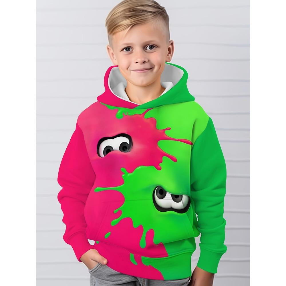 

Детская одежда Толстовки для мальчиков с длинным рукавом 3D Simple Print Детская одежда на весну и осень Повседневный свитер для улицы Одежда для мальчиков и девочек Топы 100