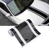 SelF Adhesive Car Body Engine Hood Bonnet Scratch Cover Sticker Decal Tape Decoration(Black)