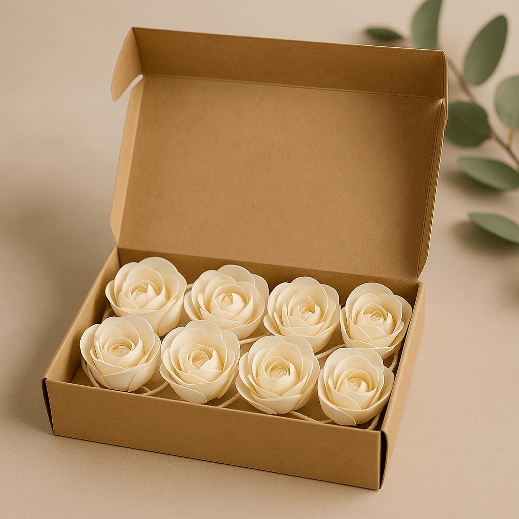 Diffuser Flowers Rose On String Sola 12 Pcs