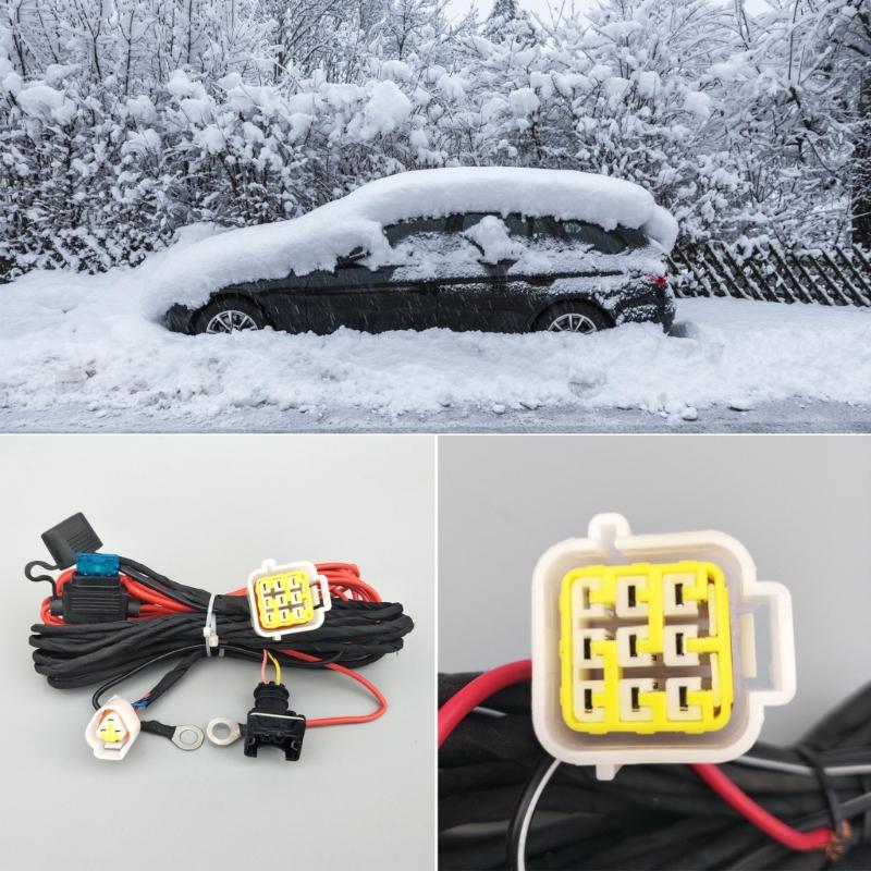 Plastic Parking Heater Repair Parts For Winter Conditions 12V 24V Systems Ensures Efficient Operation Easy Installation