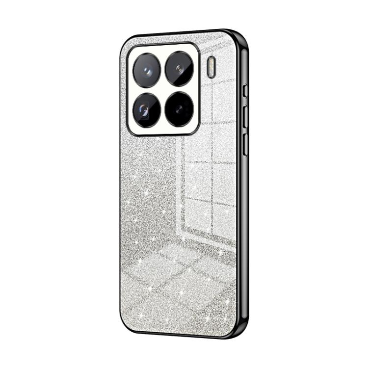 Gradient Glitter Powder Electroplated Phone Case