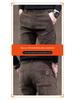 Men's Chenille Velvet Elastic Waist Casual Pants - Thick, Brushed Wool, Loose Fit for Autumn/Winter