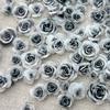 50 pezzi 3D Mix Dimensioni Bellissimi Fiori di Rosa in Fiore Resina Adesivo Nail Art Strass Decorazioni Manicure Unghie Charms