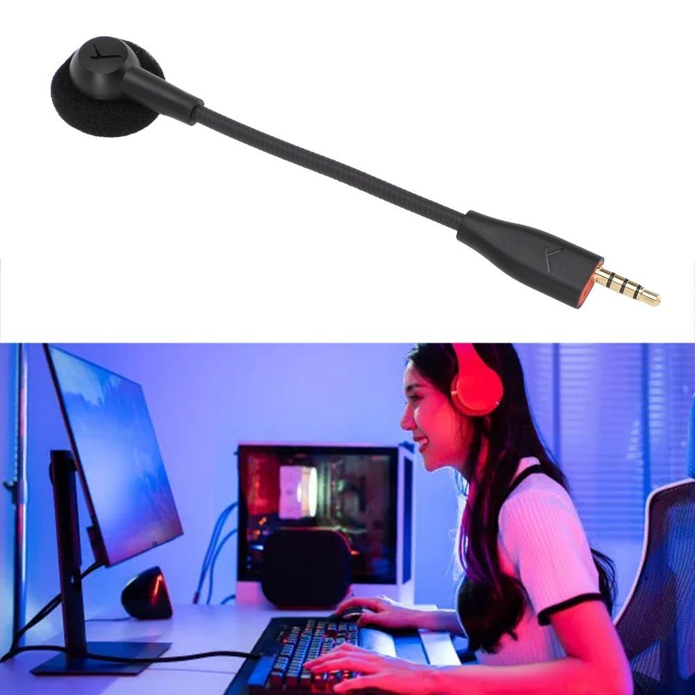 Plug and Play Gaming Headset Mic Microphone Replacement for MMX100 MMX150 Live Streaming