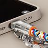 2 In 1 Fast Charging Phone Strap PD66W Phone Hanging Rope Mobile Phone Lanyard  Phone Accessories