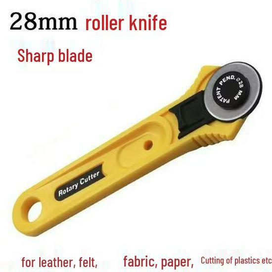 

28mm Fabric Rotary Cutter with 45mm Wheel for Patchwork and Sewing