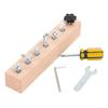 Montessori Early Education Intellectual Toy Screw Nut Busy Board For Kids