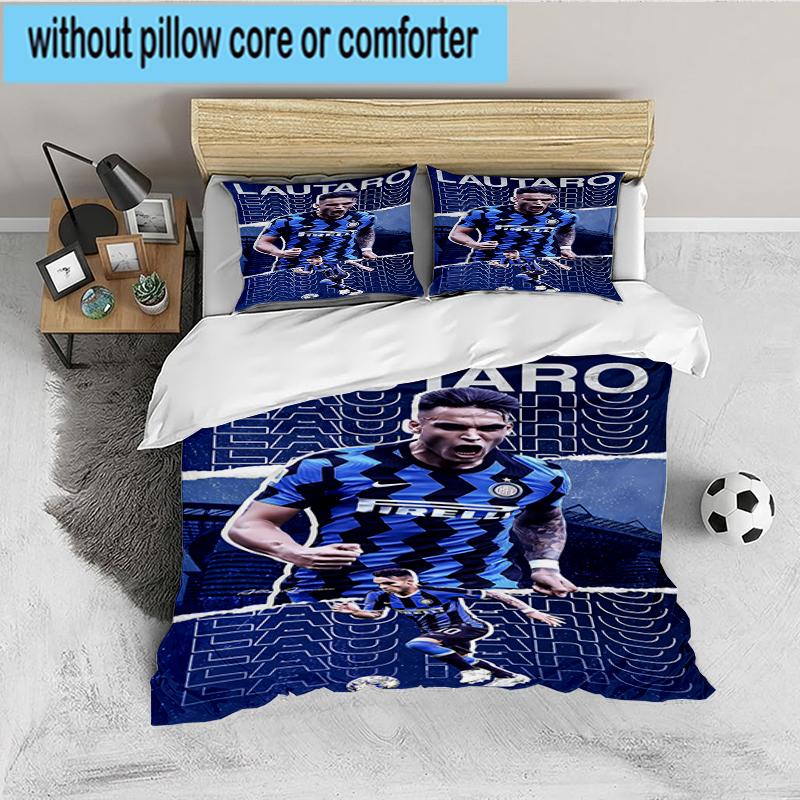 3PCS Energy Style In Sports Martinez Bedding set,Ideal for1pc Duvet Cover And 2pcs Pillowcases Perfect for Christmas gift,Ideal for Bedroom,Dormitory