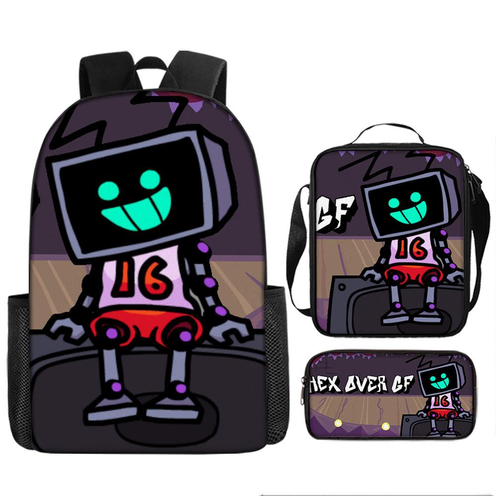 Toalettman Skolväska Skibidi Toalett Spel Merchandise Ryggsäck för Män och Kvinnor