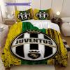 Juventus Heritage Pride Bedding (1 * Duvet Cover + 2 * Pillowcase, Without Core) Christmas Birthday Gift Soft and Comfortable