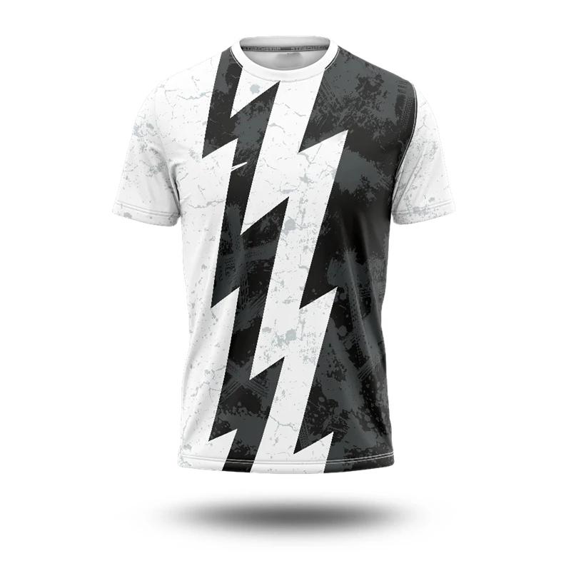 Sommer Mænds 3D Printet Rund Hals T-shirt