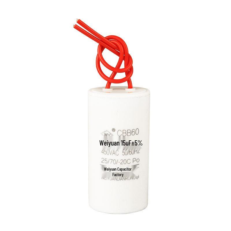CBB60 450V Start Run Capacitor for Washing Machine Motor & Spin Dryer