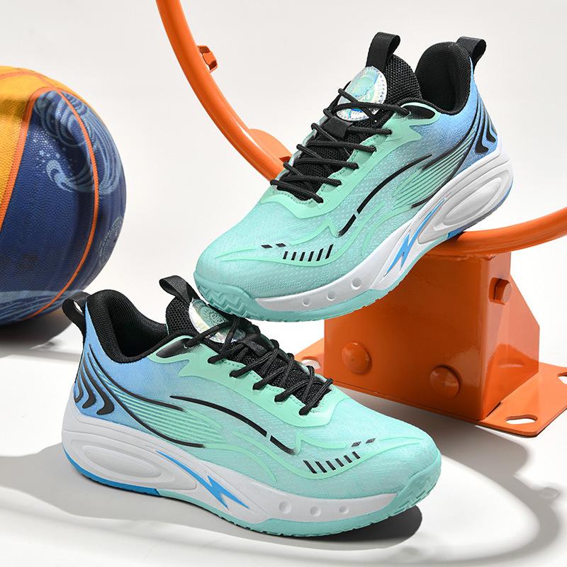 Outdoor Basketball Shoes Men's 2025 Summer and Autumn New Youth Sports Shoes Basketball Class Training Shoes Men's Actual Combat Couples