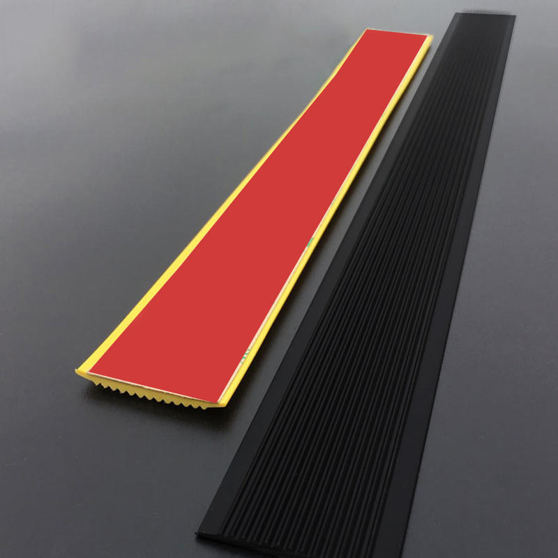 Self Adhesive Anti-Slip Floor Edge Transition Strip Flexible Edging Trim Strip Protector for Furniture Cabinet Table Repair
