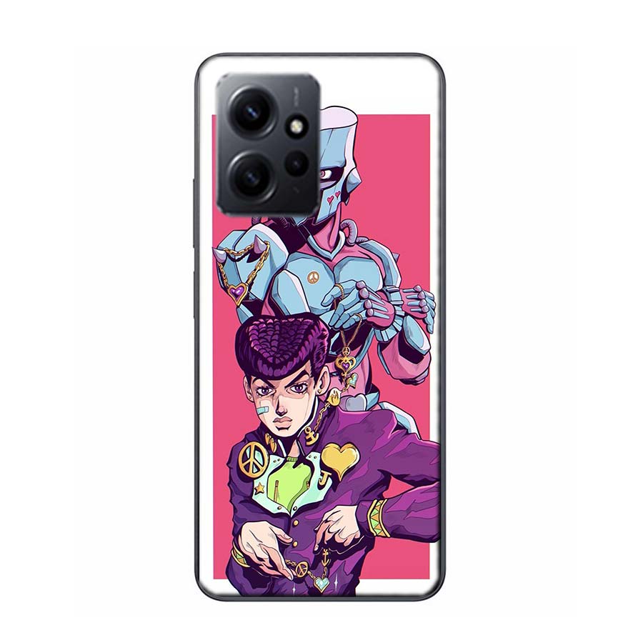 JoJo Kira Yoshikage Katil Kraliçe Telefon Kılıfı Redmi 12 13C 12C 15C 9 10 10C Note 13 Pro Plus 14 15 Pro 9T 9C 9A İçin TPU Yumuşak Kapak