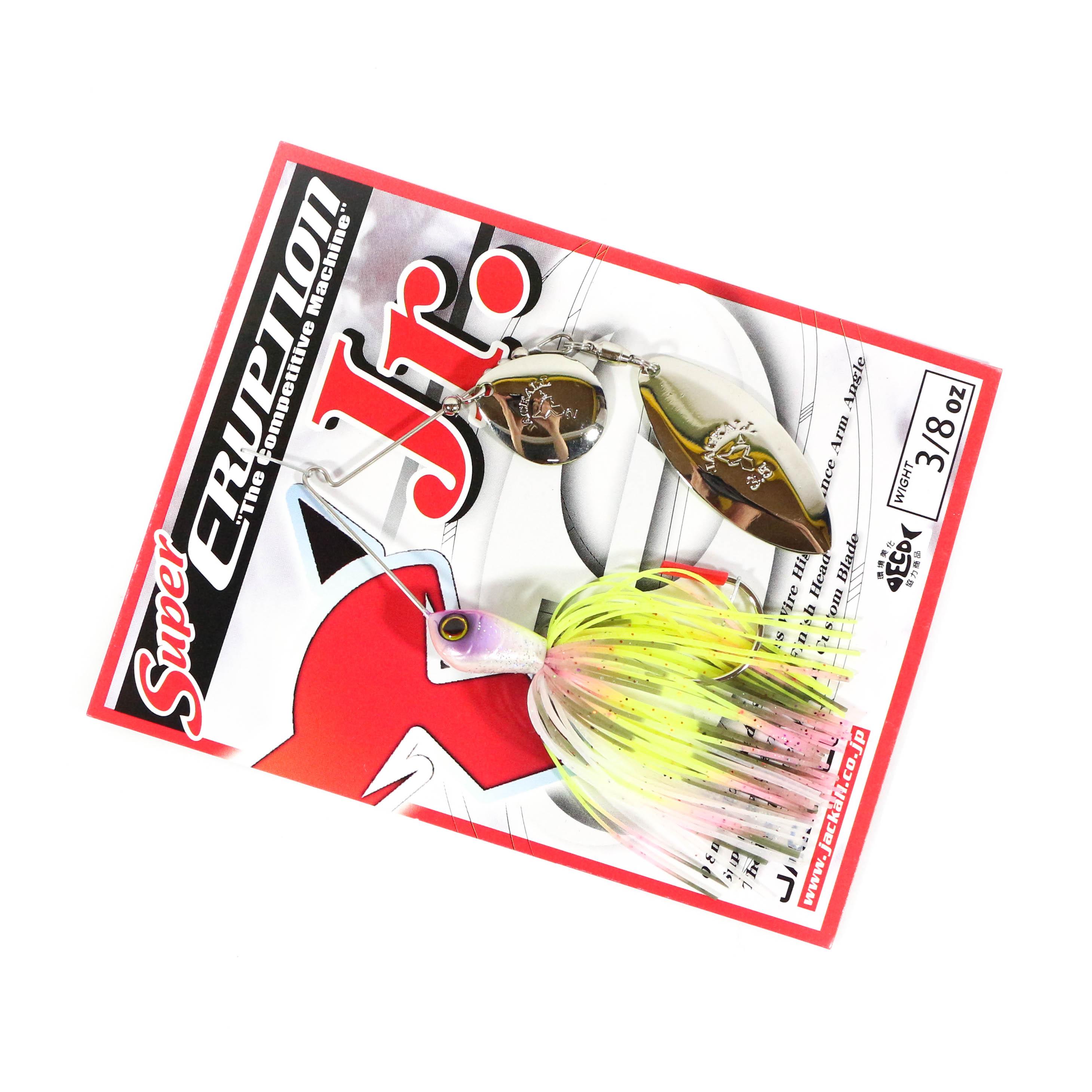 

Jackall Spinner Bait Lure Super Eruption JR 3/8 унции Pinky Crown Strip (8724)