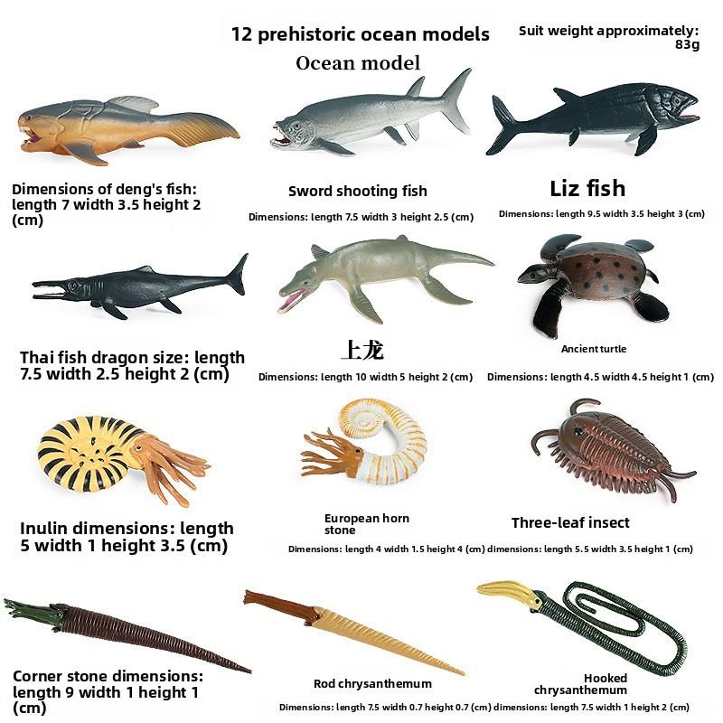 Polar Wildlife Miniature Figures Plastic Sea Life Model Aquarium Decor For Desk And Study